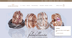 Desktop Screenshot of gioiericcione.com